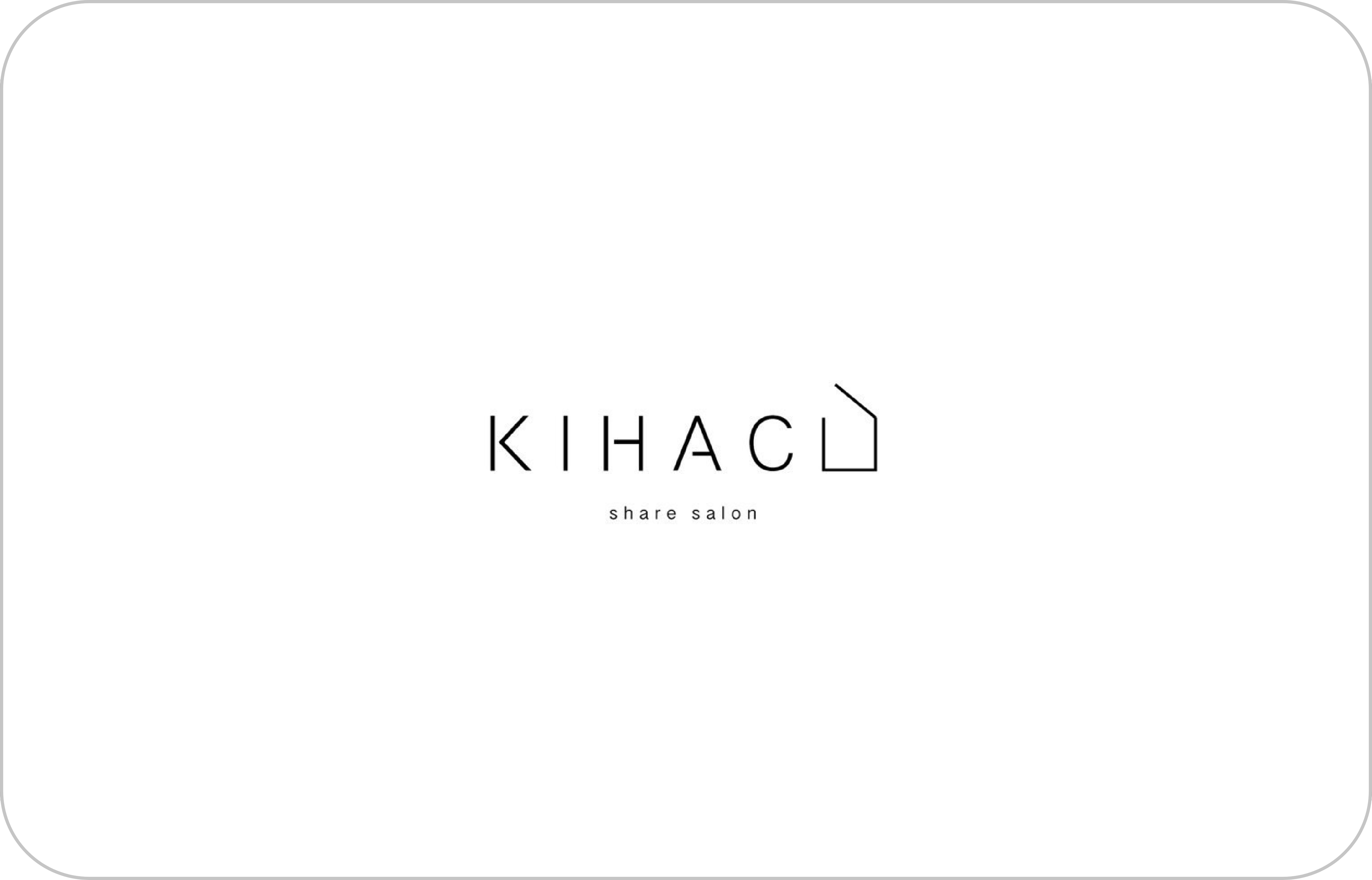 KIHACO 豊橋店サロン外観